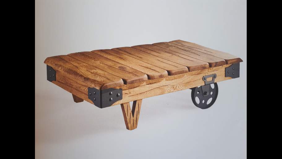 Wheels Coffee Table